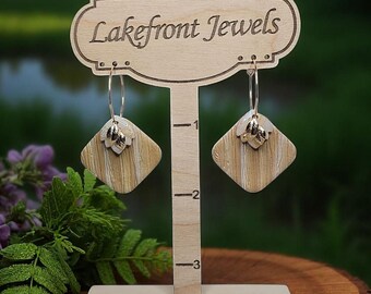 Woodland Dreams Dangle Polymer Clay Earrings