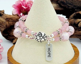 Spread Hope Breast Cancer Awareness Bracelet