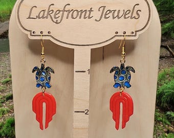 Ocean Journey Polymer Clay Earrings