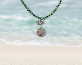 Seashell Dreams Necklace, Bracelet, and Earrings Set