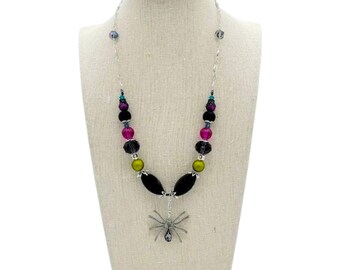 Halloween Itsy Bitsy Spider Necklace