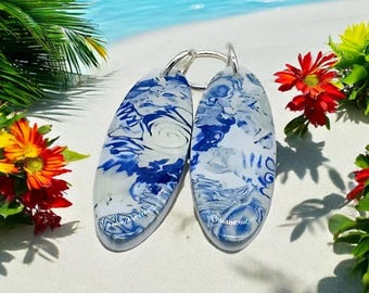 Oval Polymer Clay Beads