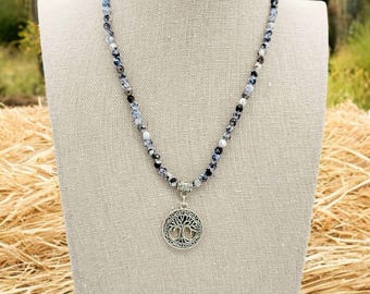 Tree of Life at the end of the path Necklace