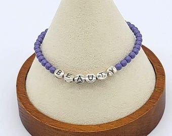 Beauty Stretch Bracelet Words of Encouragement