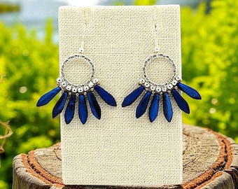 Princess Blue Earrings