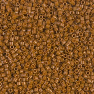 Miyuki 11/0 Delica - DB2109 - Duracoat Opaque Sienna - 5 grams