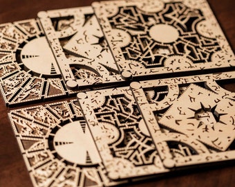 Wood Coasters: Lament Configuration (Hellraiser), set of 6