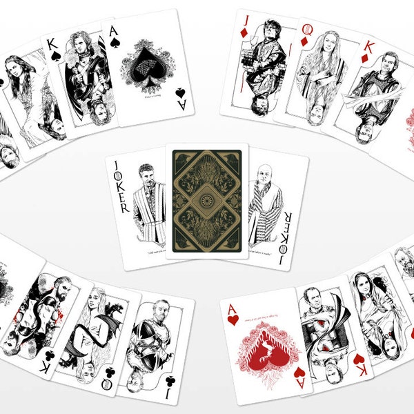 Game of Thrones Inspired Playing Cards v2