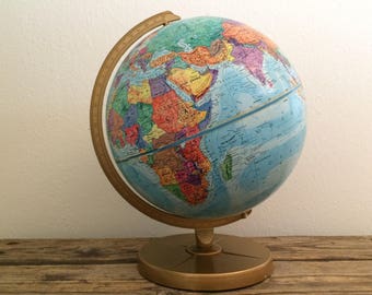VTG Blue Classic Classroom Replogle Globe/ Earth/ Geography
