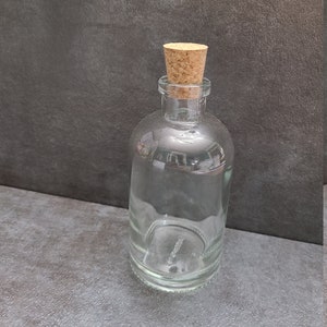 Clear Apothecary Bottles 8oz