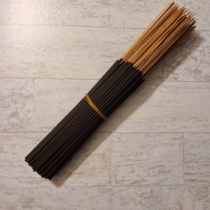 WHOLESALE INCENSE STICKS, 100 piece count of same scent, perfect for meditation & chakra work, offerings, ritual work