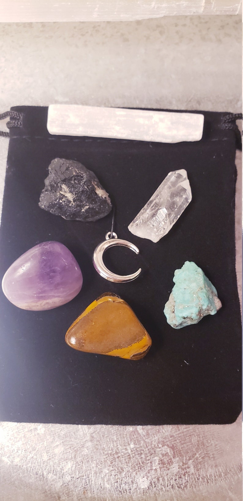 Travel Protection Crystals for Car Travelers Kit Safe Travels Etsy