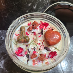 B, you need a good dose of vitamin d, scented soy crystal candle