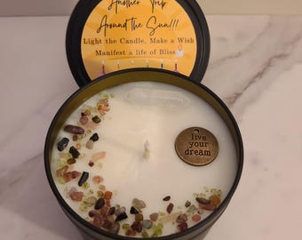 Another trip around the sun, zodiac candle, birthday gift, birth sign candle