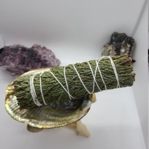 Cedar Smudge Stick, energy protection supplies, energy cleansing supplies