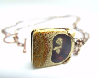 Bamboo Sandwich - Pendant, Necklace
