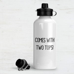 You Can't Sit With Us Witch Water Bottle Aluminum image 2