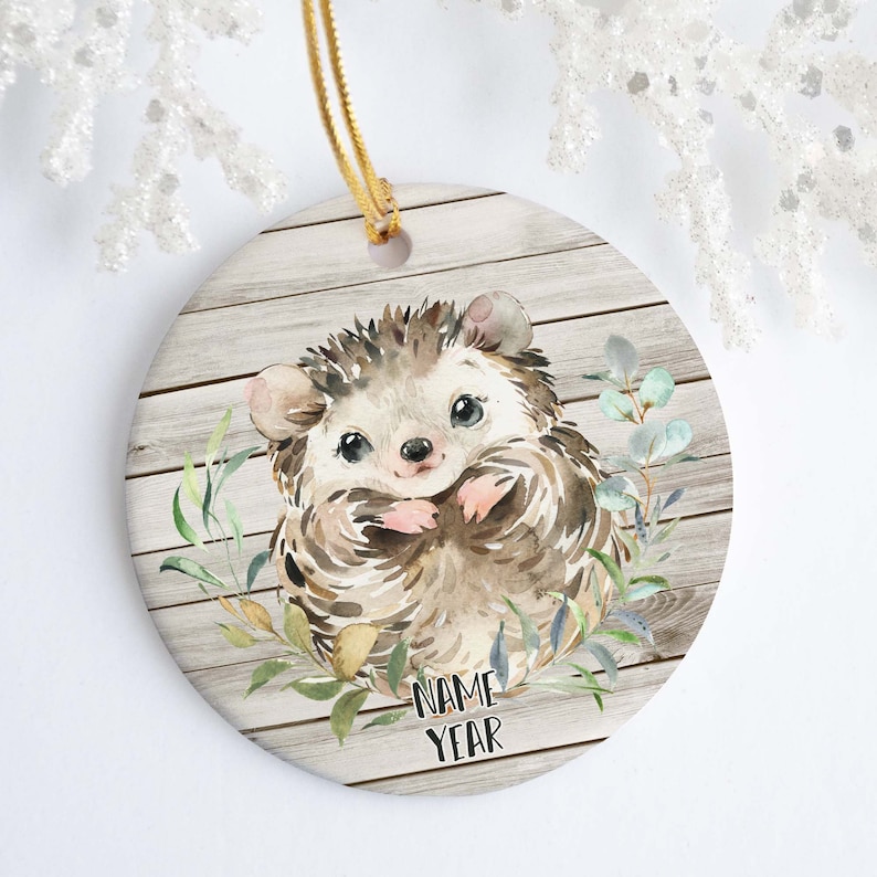 Ceramic photo christmas ornaments