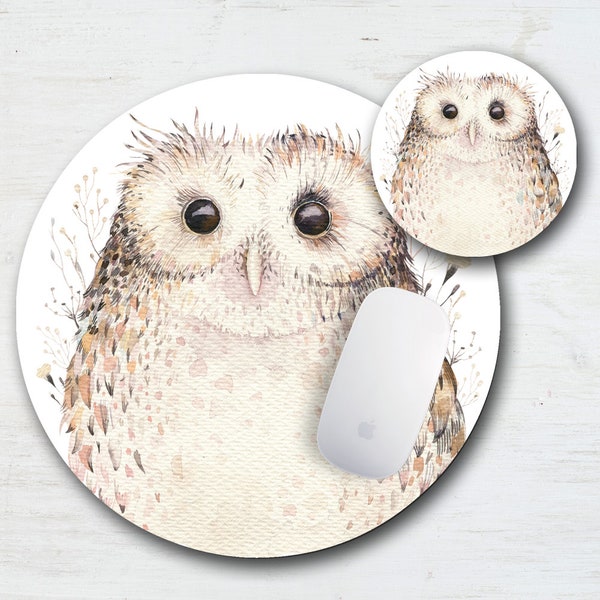 Owl Desk Set Etsy