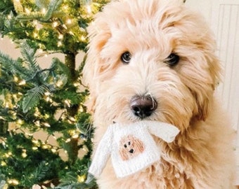 Goldendoodle Handgestrickter Pullover Ornament Doodle Cocker Spaniel Labradoodle