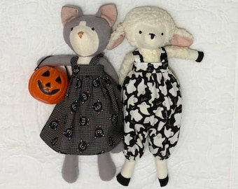 14&quot; doll or animal Outfits   Toy Halloween Handmade Outfit (doll not included)