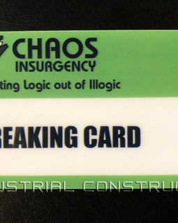 Chaos Insurgency Breaking Card - SCP Foundation - Etsy