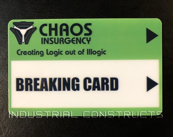 Chaos Insurgency Breaking Card - SCP Foundation