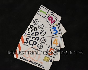 SCP Foundation Secure Access ID Card - Updated Design