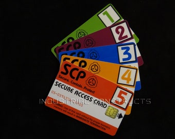 SCP Foundation Secure Access ID Card - Our Original Version