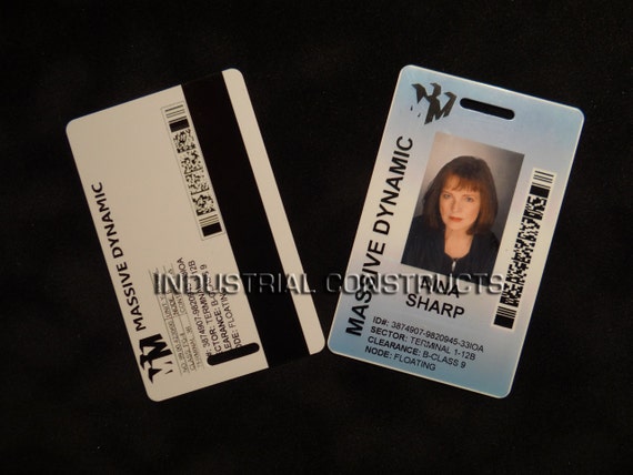 Massive Dynamic Employee ID Card Fringe ID TV Series