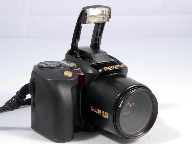 Olympus IS10 Super DLX 35mm full auto SLR film camera Etsy