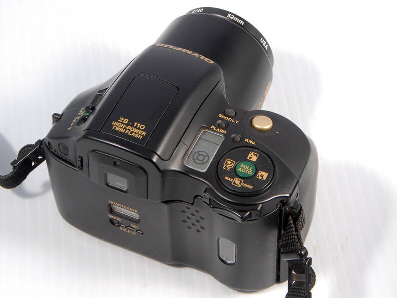 Olympus IS10 Super DLX 35mm full auto SLR film camera Etsy