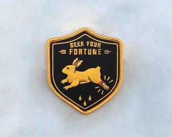 Seek Your Fortune Embroidered Patch