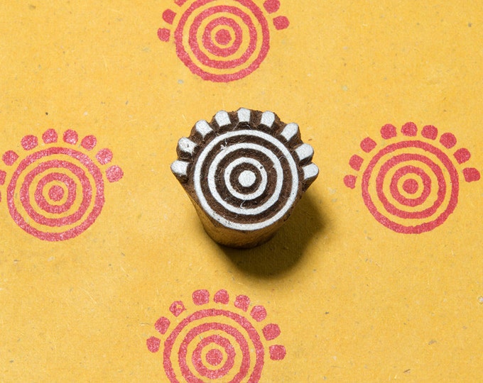 Art 126 Wood Block Stamp Etsy