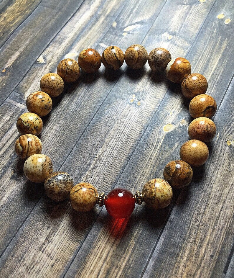 Men's Mala Bracelet Mens Bracelet Beaded Bracelet Etsy