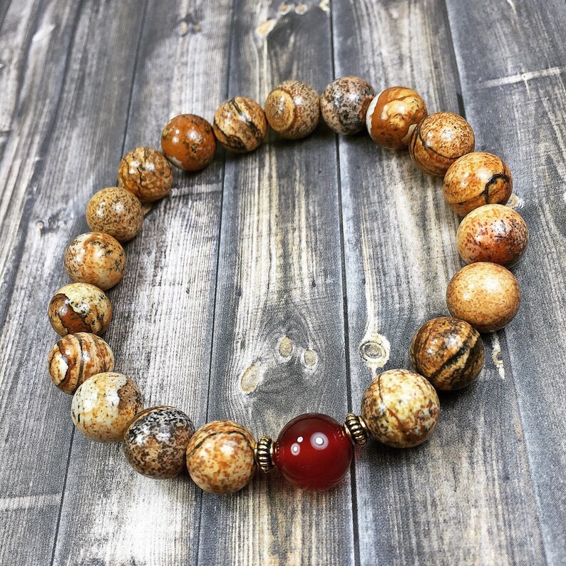 Men's Mala Bracelet Mens Bracelet Beaded Bracelet Etsy