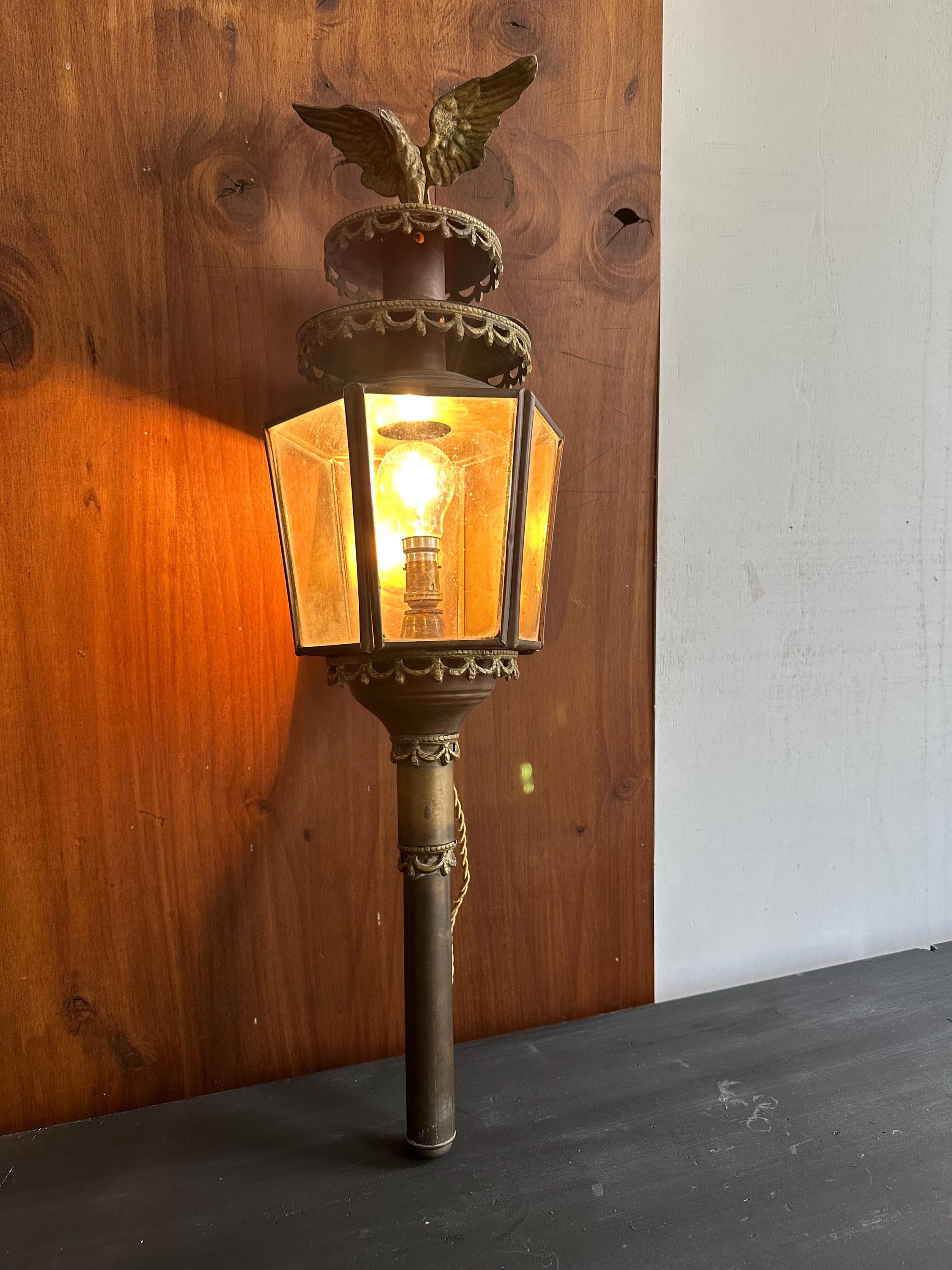 Old Carriage Lamp - Etsy