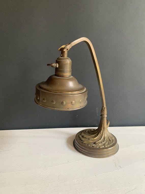 1900年代のアンティークブロンズランプ - Etsy 日本