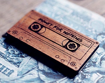 Audio Cassette Money clip