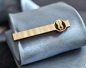 Star Wars Tie Clip - JEDI ORDER Maple wood tie bar