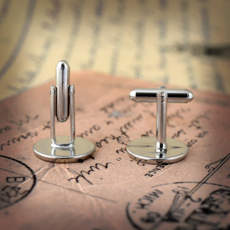 hand made Gift for Him - Cufflinks Union Jack vintage style Gothic- Steampunk UK Flag