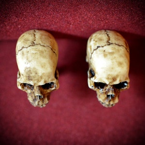 Skull cufflinks Hand made wedding accessories image 6