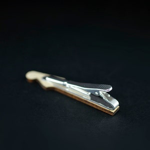 Wedding tie clip Fender stratocaster Tie track image 4