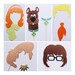 Scooby Doo Photo Booth Props Scooby Doo Birthday Party