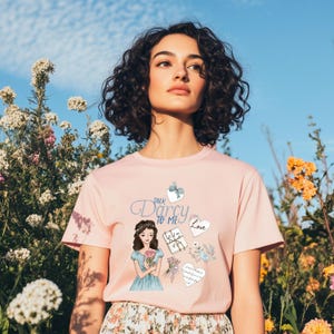 Pride & Prejudice T-Shirt: &quot;Talk Darcy to Me&quot; - Jane Austen Book Lover Gift