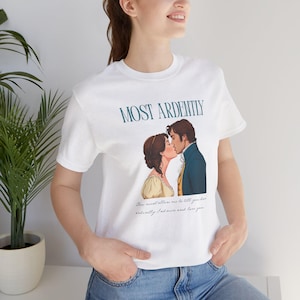 Pride and Prejudice T-Shirt: Jane Austen Book Lover Gift