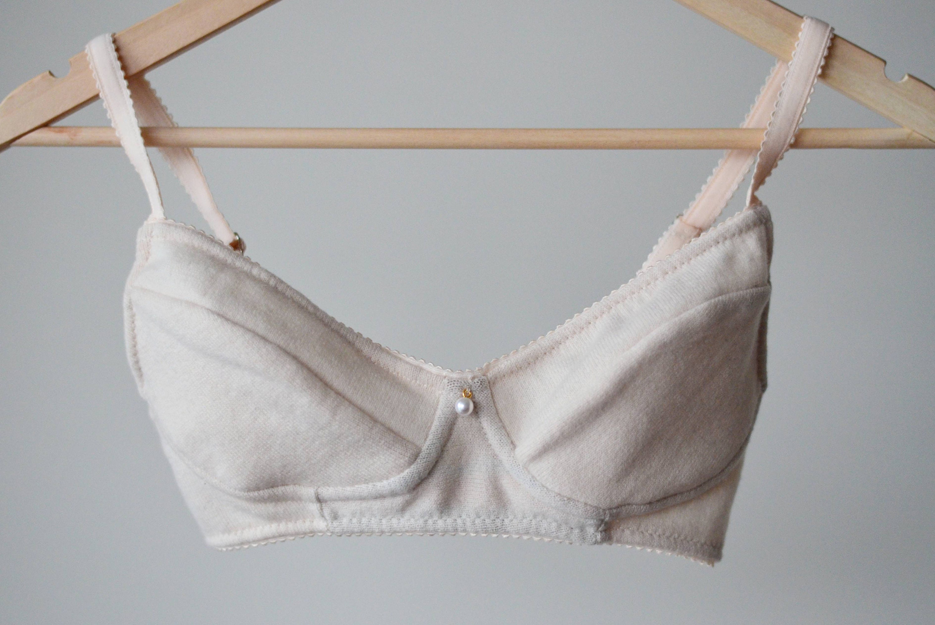 Merino Bra Merino Bralette Sustainable Lingerie Wool Bra Etsy