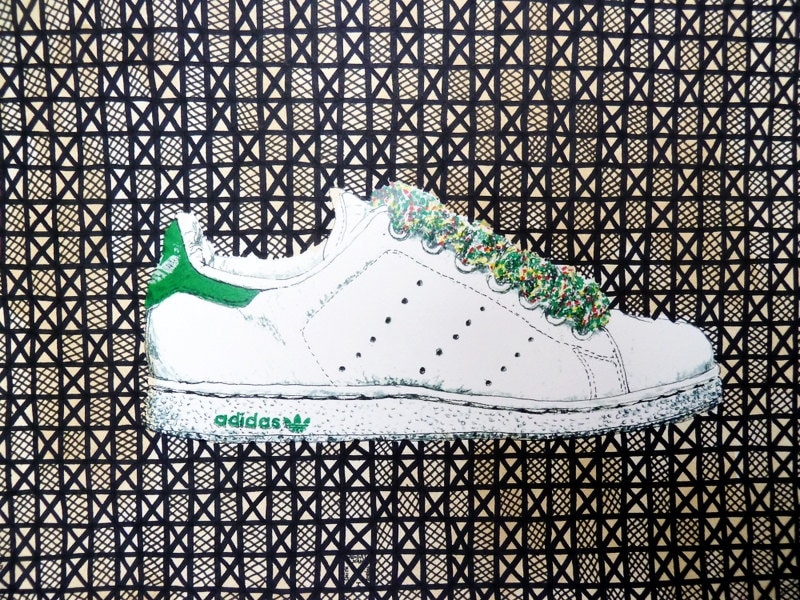 stan smith print