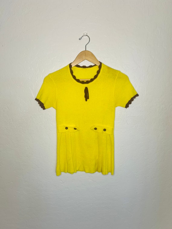 Vintage knit shirt Gem