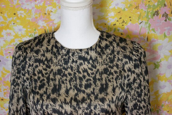 Animal Print Glamour Dress - image 4